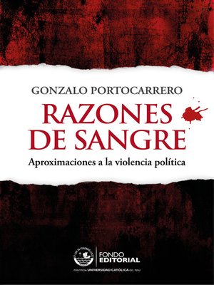 cover image of Razones de sangre